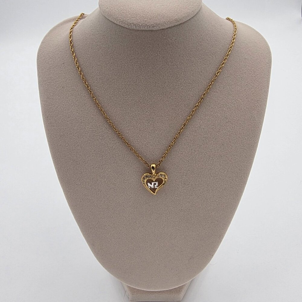 Nina Ricci Heart Shaped Necklace